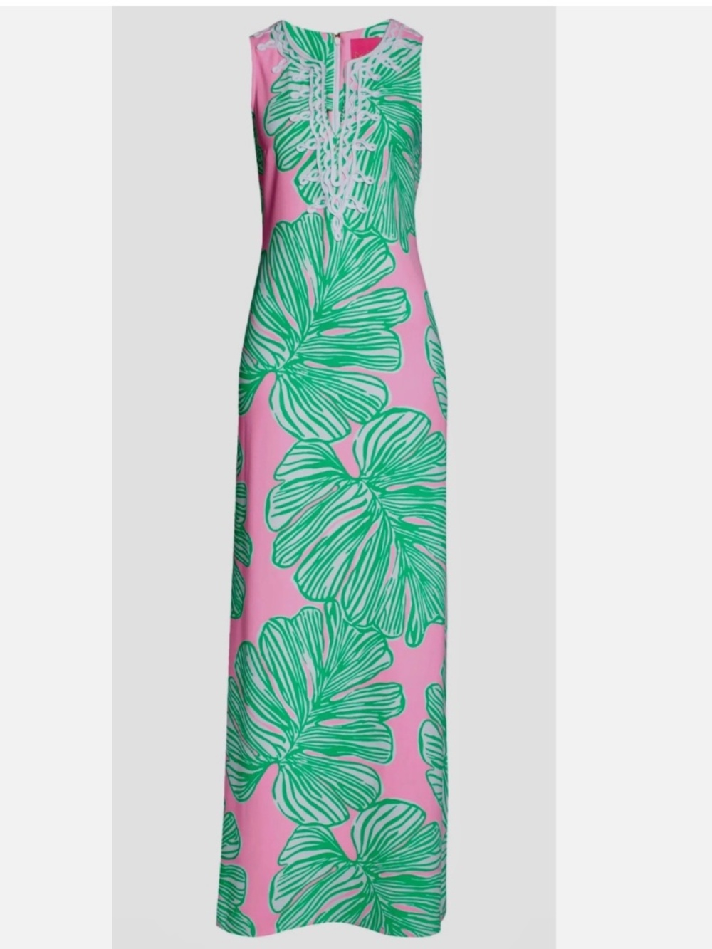 Lilly Pulitzer Carlotta Maxi Dress Who Let The Fronds Out - Size 8 - NWT!